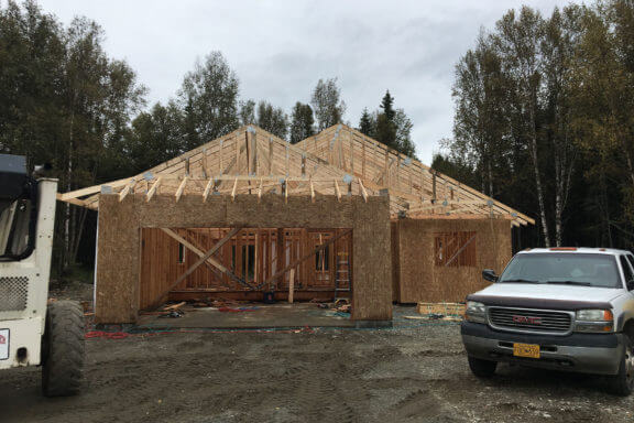 Single Family Home - Wasilla - Framed Out